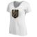 Women's Fanatics White Vegas Golden Knights Alternate Primary Logo ...