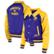 Women's New Era Purple Minnesota Vikings Coaches Raglan Full-Snap J...