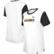 Women's New Era  White/Black Pittsburgh Steelers Third Down Colorbl...