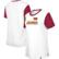 Women's New Era  White/Burgundy Washington Commanders Third Down Co...