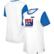 Women's New Era  White/Royal New York Giants Third Down Colorblock ...