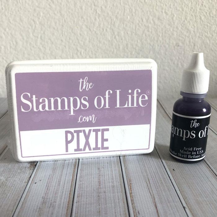 The Stamps of Life Pixie Ink Pad and Refill 20170187 HSN