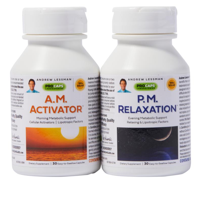 A.M. Activator & P.M. Relaxation 2-Bottle Bundle-30+30