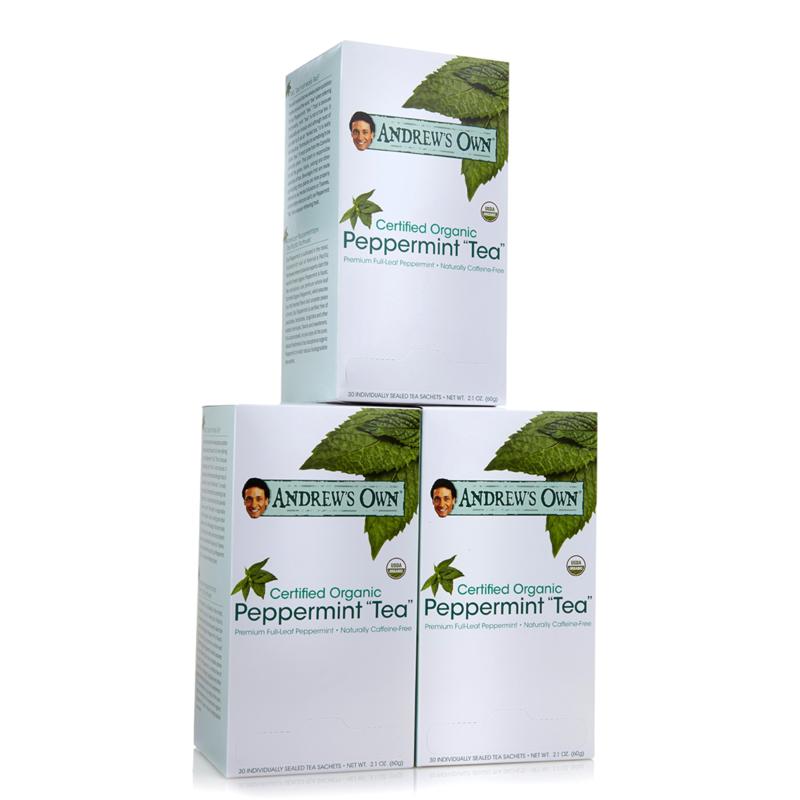 Andrew's Own Organic Peppermint "Tea"   90 packets