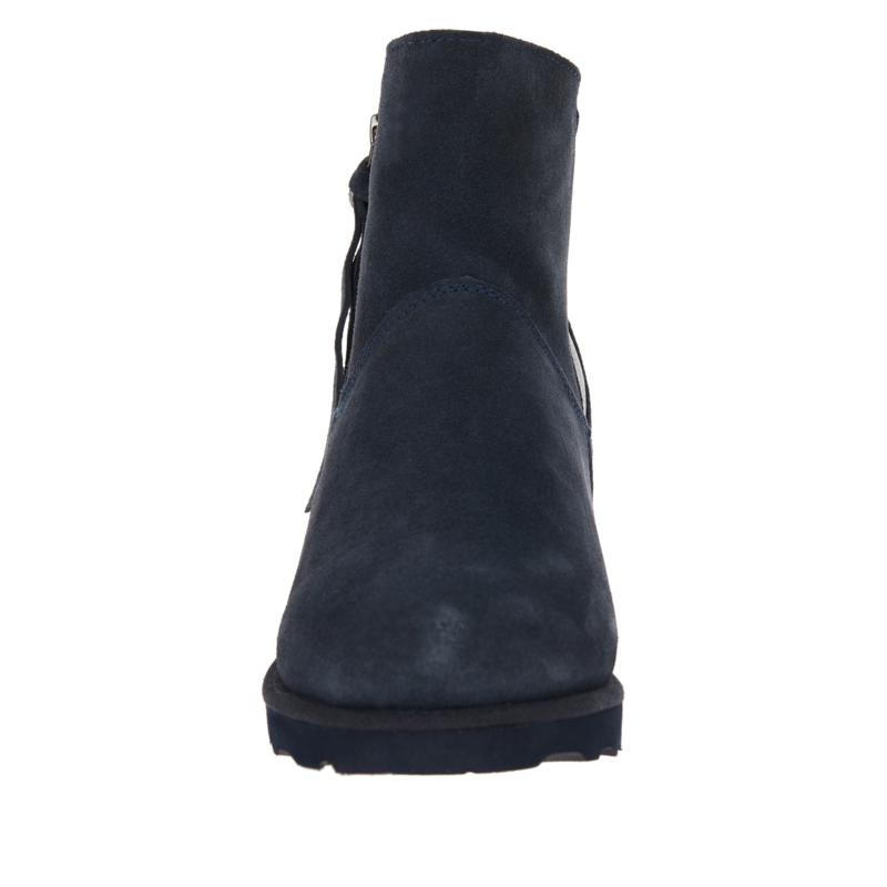 Bearpaw megan suede online sheepskin bootie