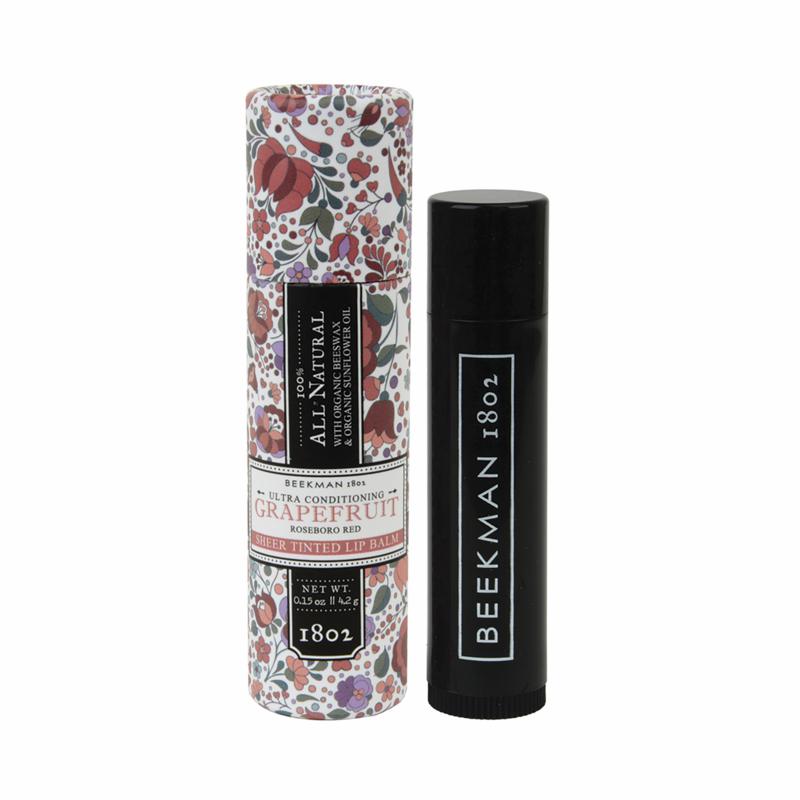 Beekman 1802 Honeyed Grapefruit Goat Milk Tinted Lip Balm