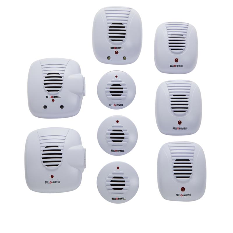 Bell + Howell Ultrasonic 9-pack Total Home &
Garage Pest Repellers