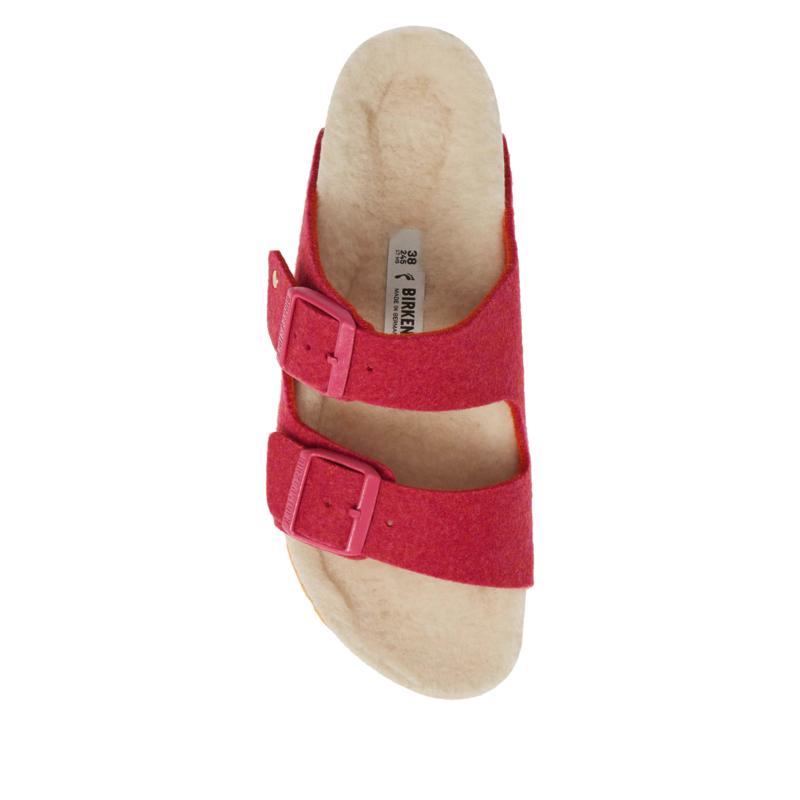 arizona happy lamb slide sandal