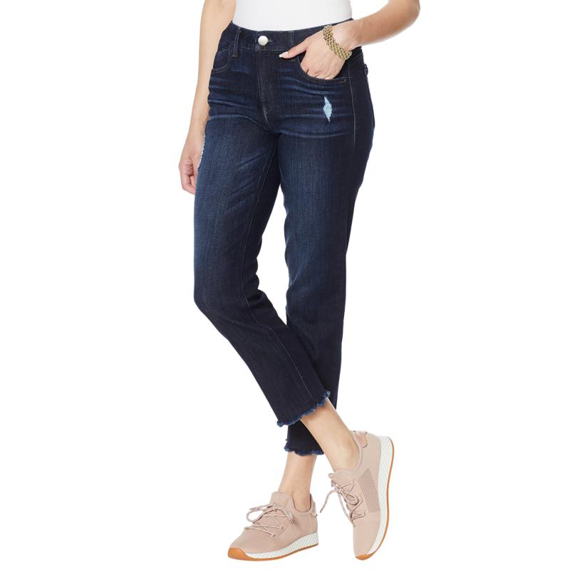 democracy cropped jeans