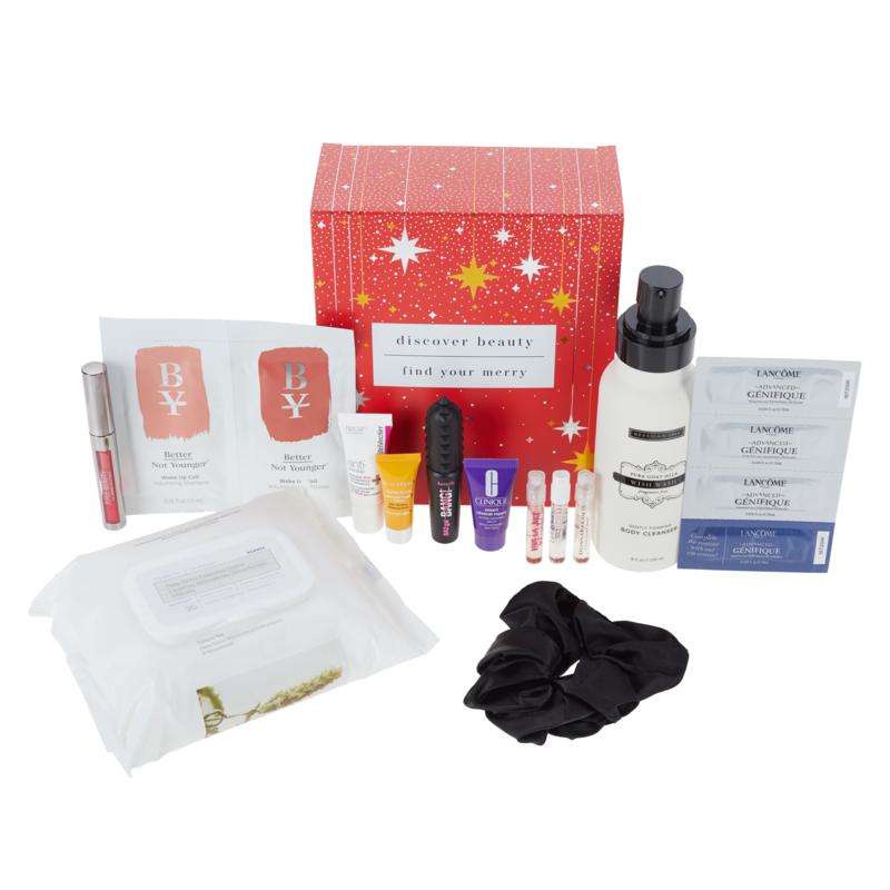 Discover Beauty x Find Your Merry Sample Box
