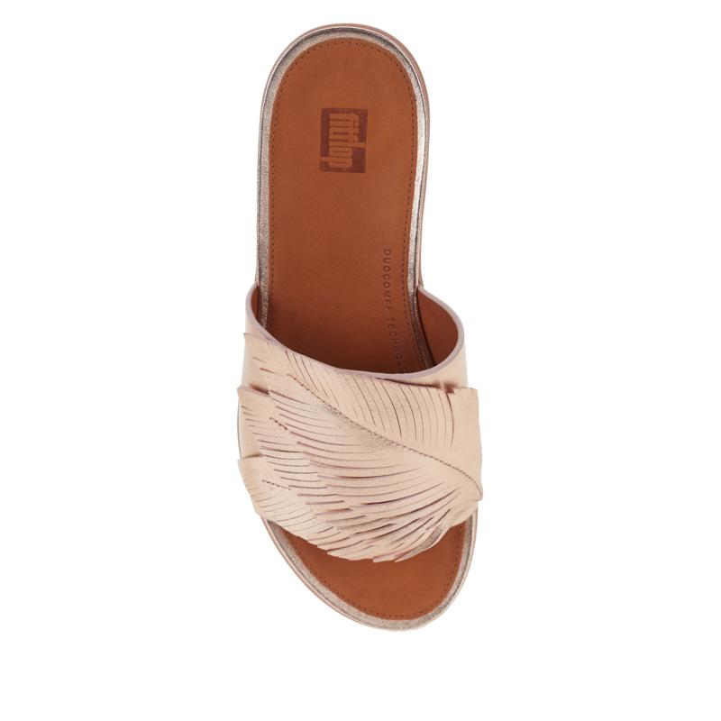 fitflop sola leather slides