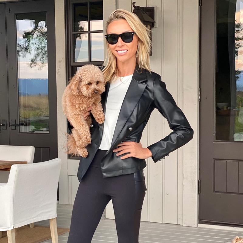 G By Giuliana Faux Leather Blazer 9437663 Hsn