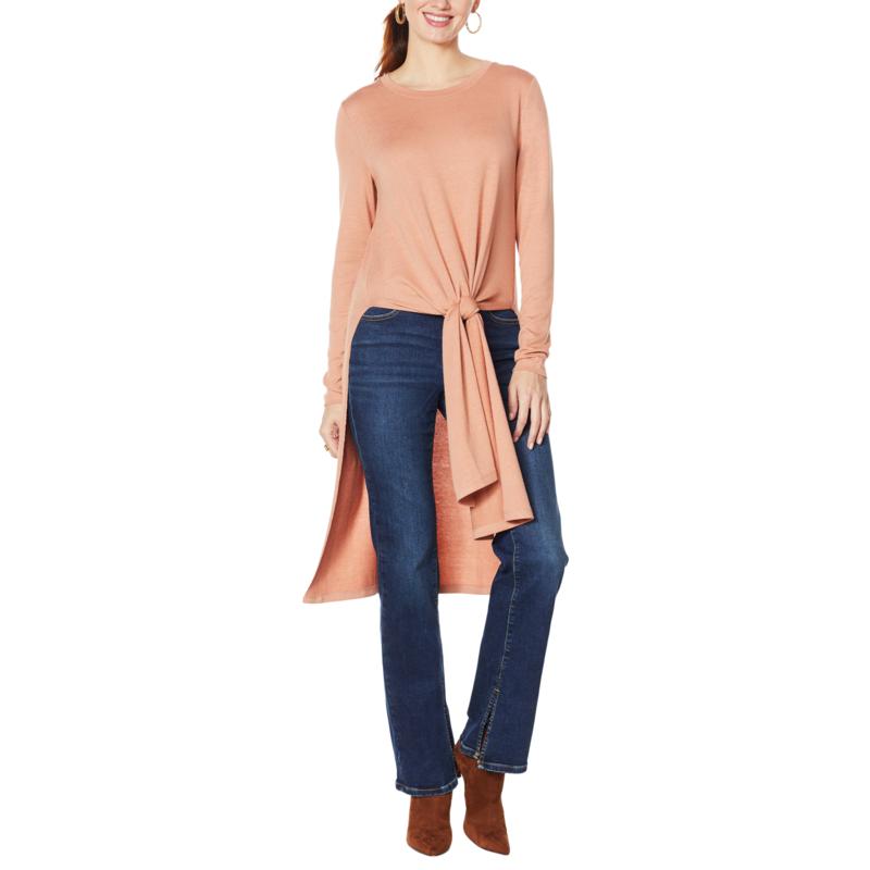 G by Giuliana Soft Slit Duster Sweater
