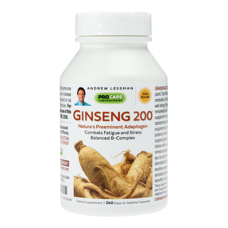 Ginseng-200 - 240 Capsules