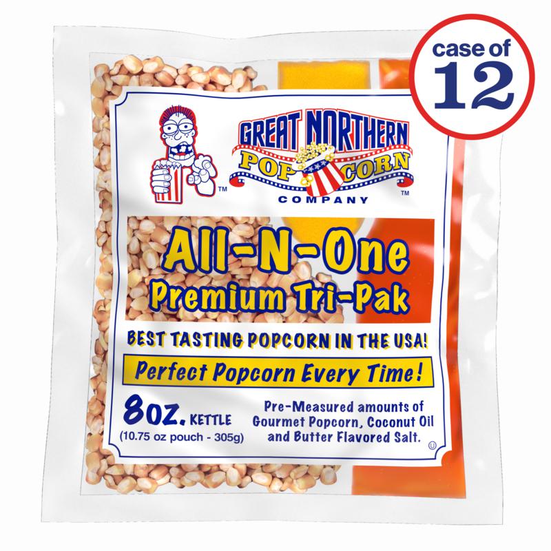 Great Northern Popcorn 8 Ounce All In One Popcorn 12 Pack Hsn