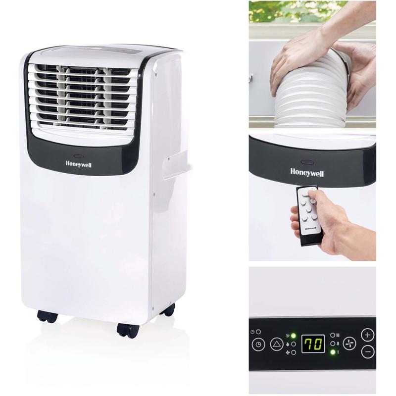 Honeywell 8 000 Btu Portable Air Conditioner White Black 20113180 Hsn