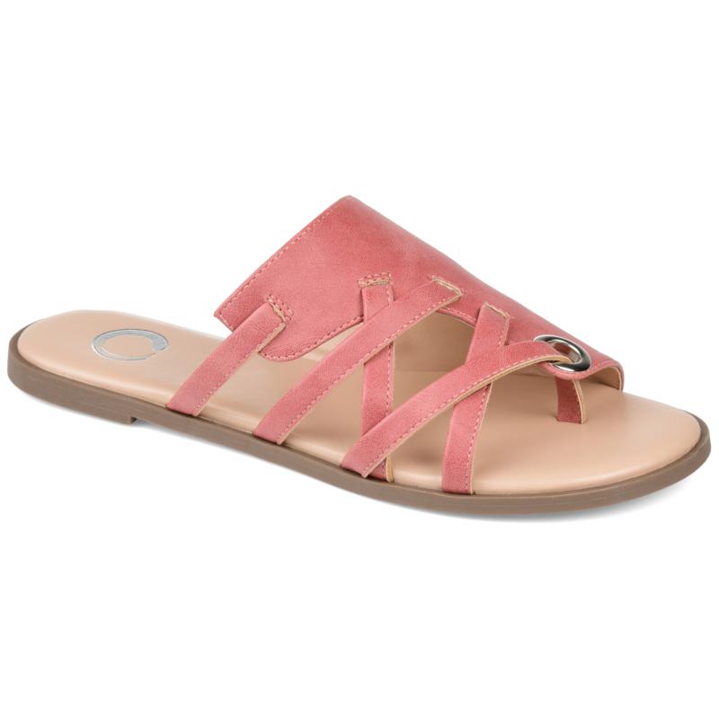 Journee Collection Women's Comfort Foam Hasten Sandal