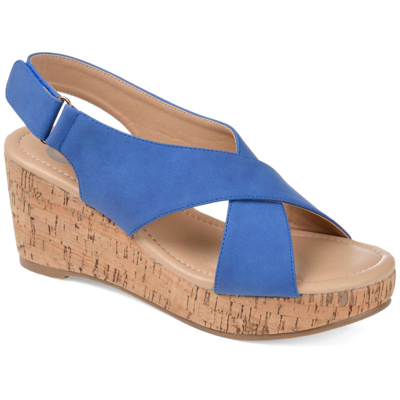 Journee Collection Women's Comfort Foam Jenice Wedge Sandal