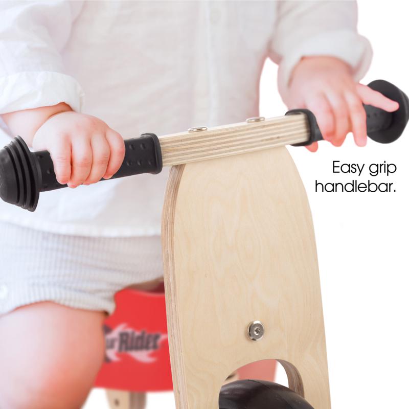 lil rider wooden balance bike