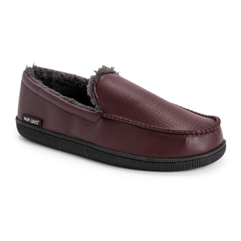 mens moccasin style slippers