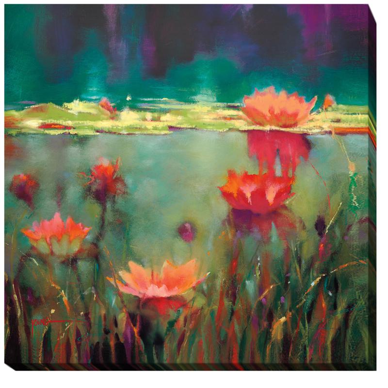 "Nightfall" Gallery-Wrapped Giclee Canvas Wall Art