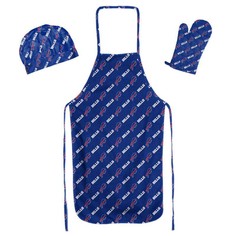 Officially Licensed Nfl 699 3 Piece Set Apron Mitt Hat Bills Hsn