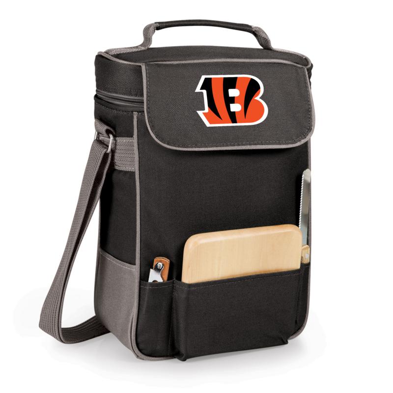 Picnic Time Duet Wine and Cheese Tote   Cincinnati Bengals