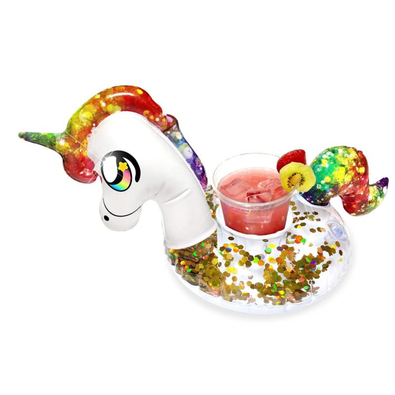 glitter unicorn float