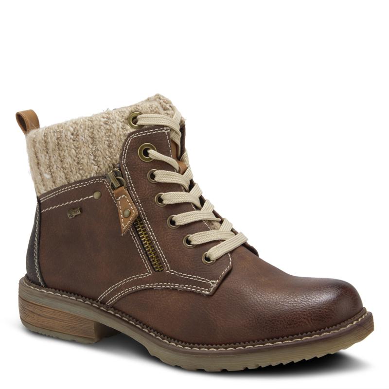 Spring Step Khazera Lace-Up Bootie