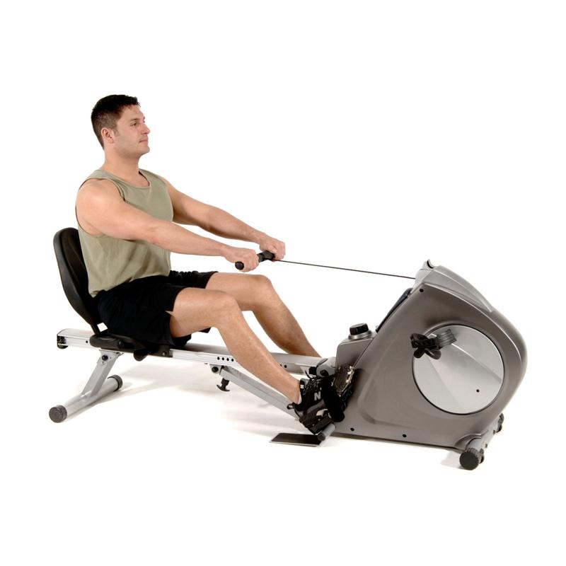 exercise bike and rowing machine