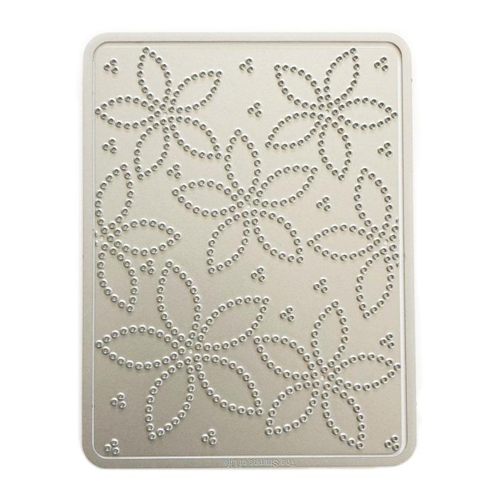 The Stamps Of Life Dotted Flower Background Die Set 20170196 Hsn