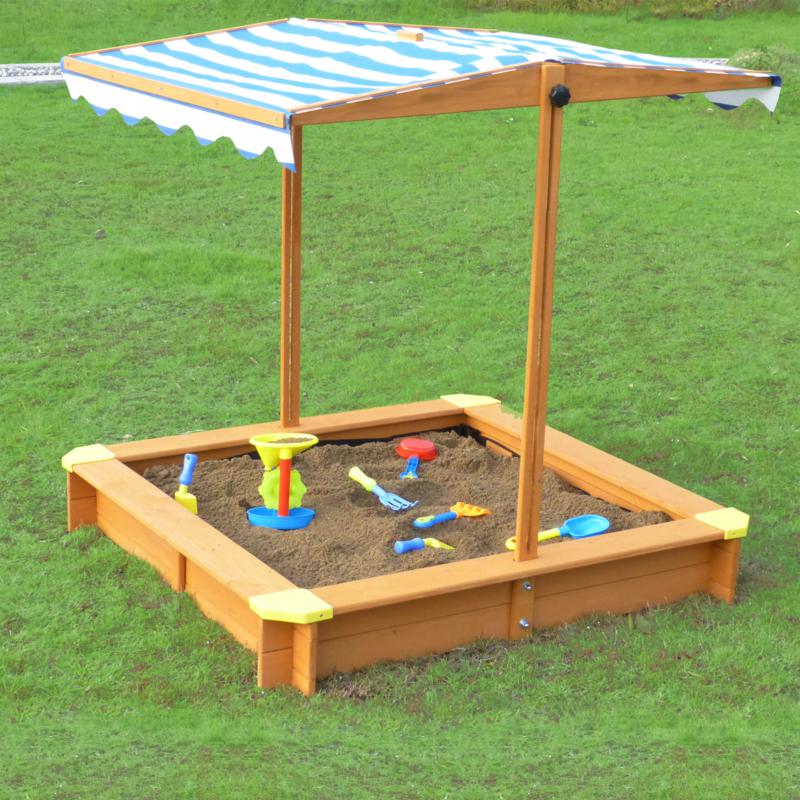 turtle play sandbox with canopy