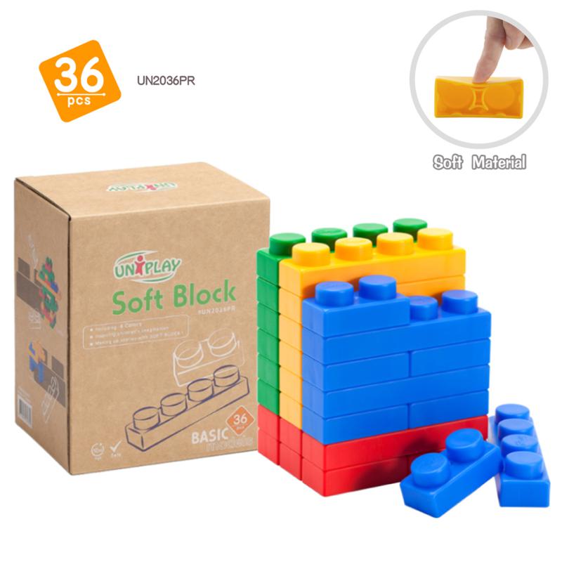 educational 3d soft touch blocks