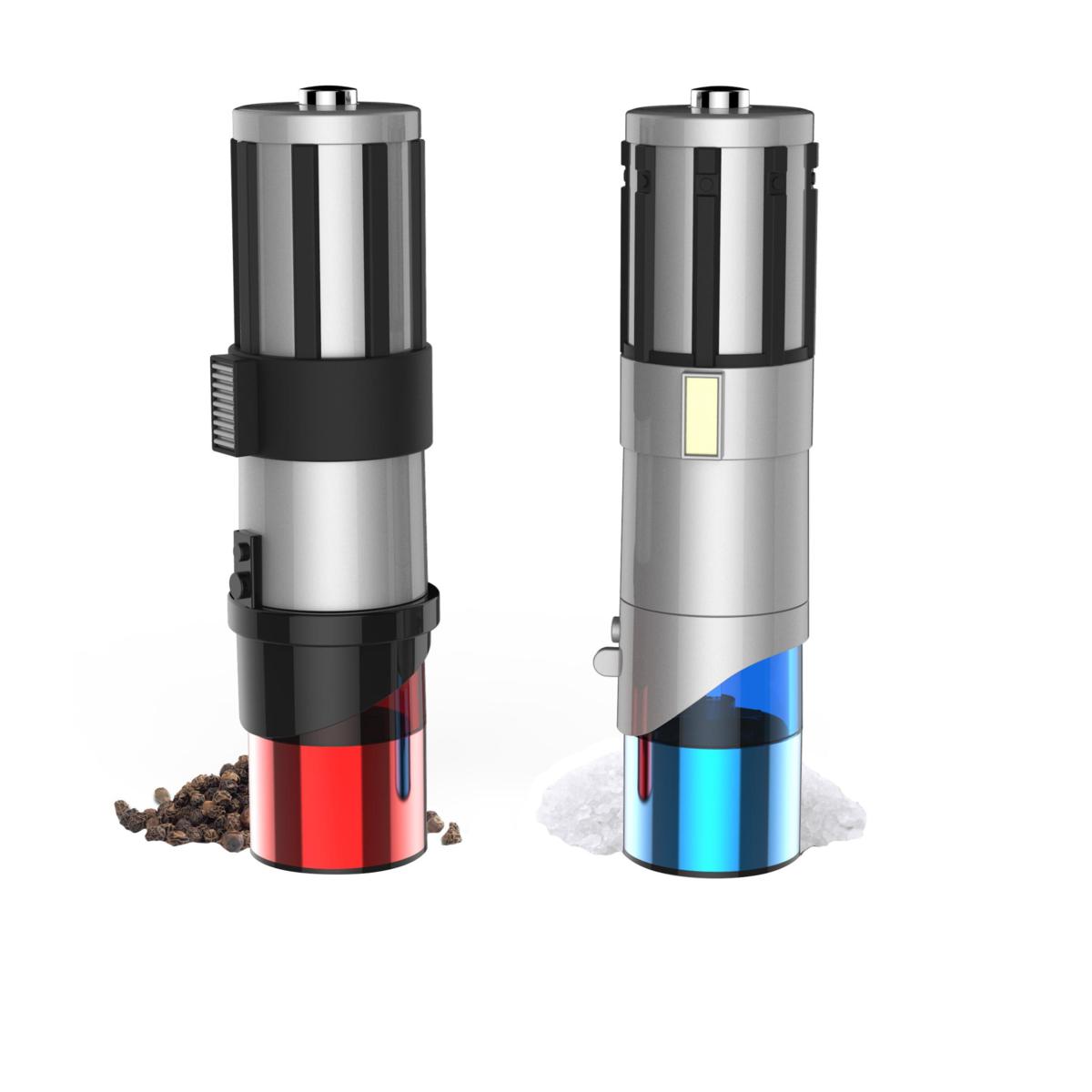 Star Wars Lightsaber Salt & Pepper Mills Set of 2 20034049 HSN