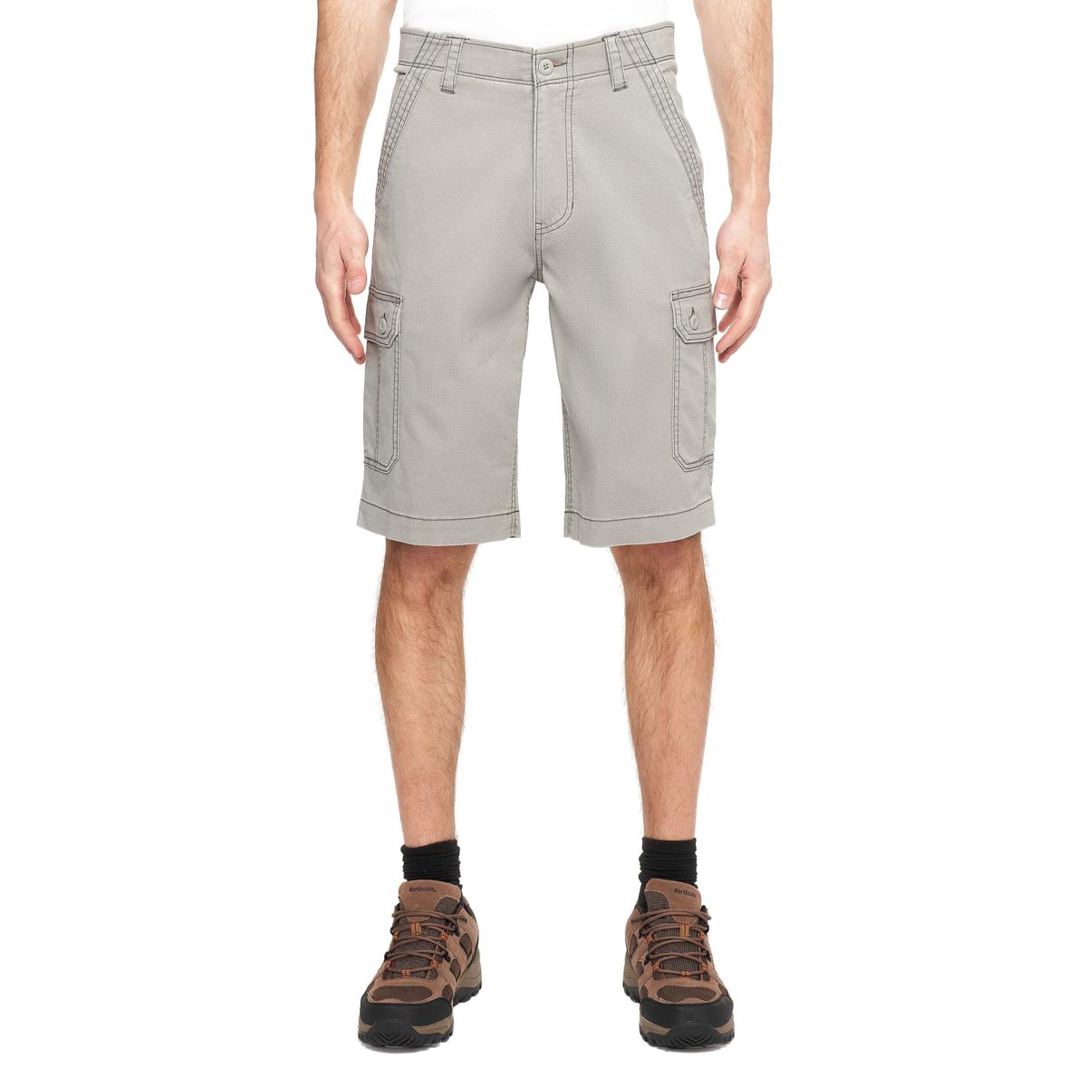 WearFirst Stretch Bird's Eye Cargo Short - 20107983 | HSN