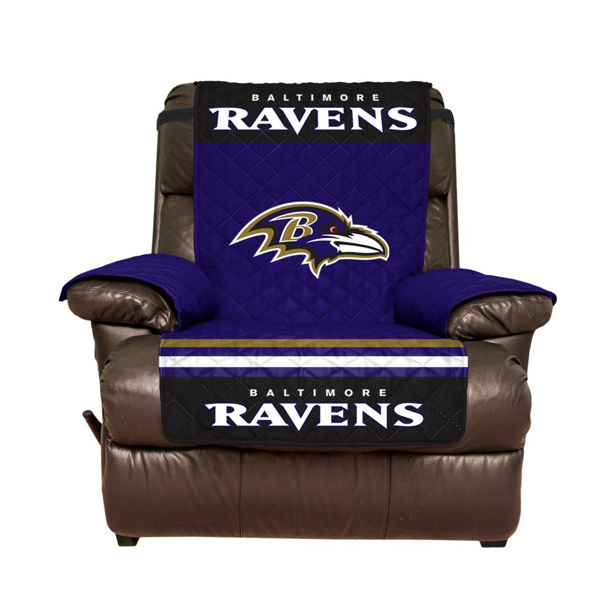 Officially Licensed NFL Recliner Cover Baltimore Ravens 20127927 HSN