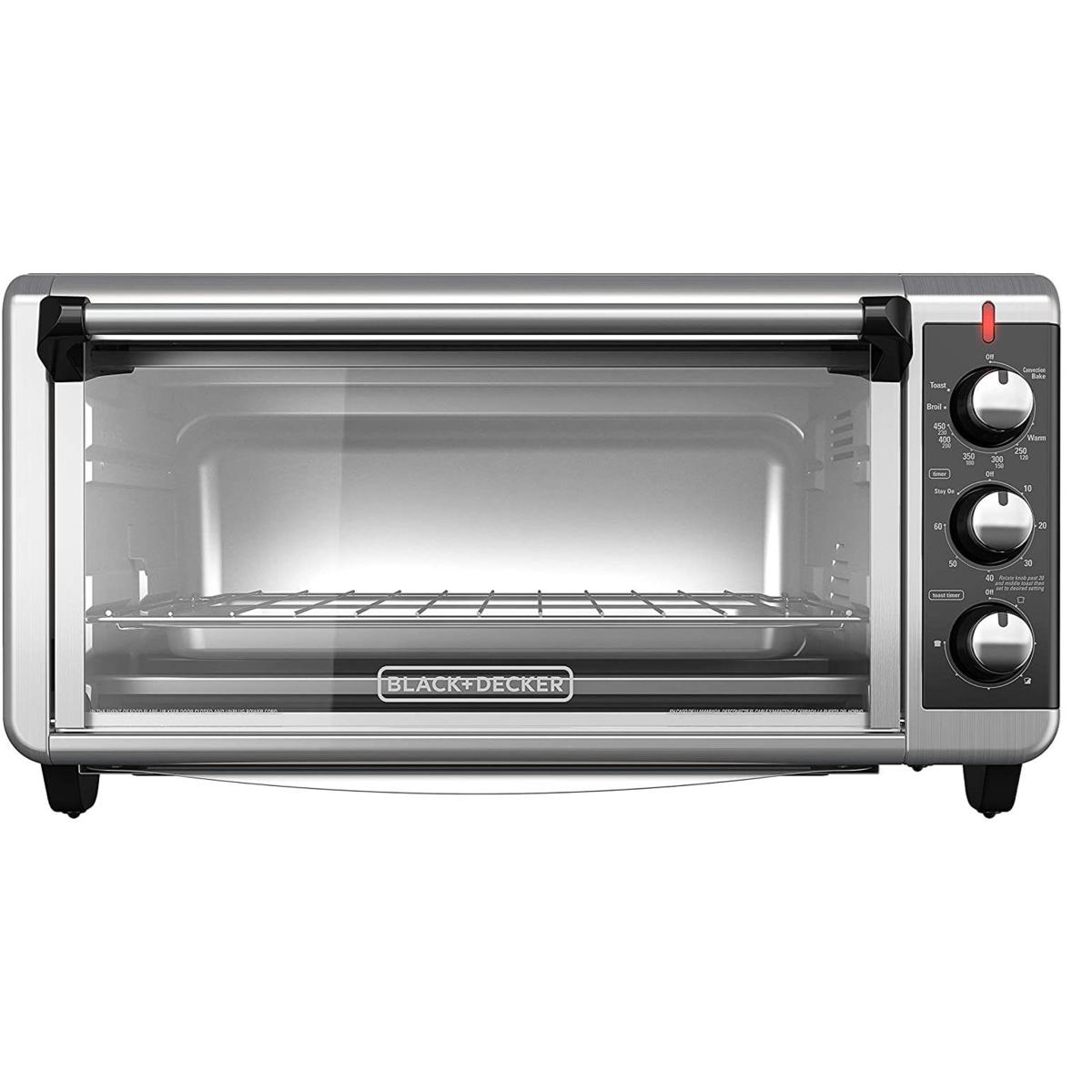 Black & Decker ExtraWide 8Slice Toaster Oven 20160603 HSN