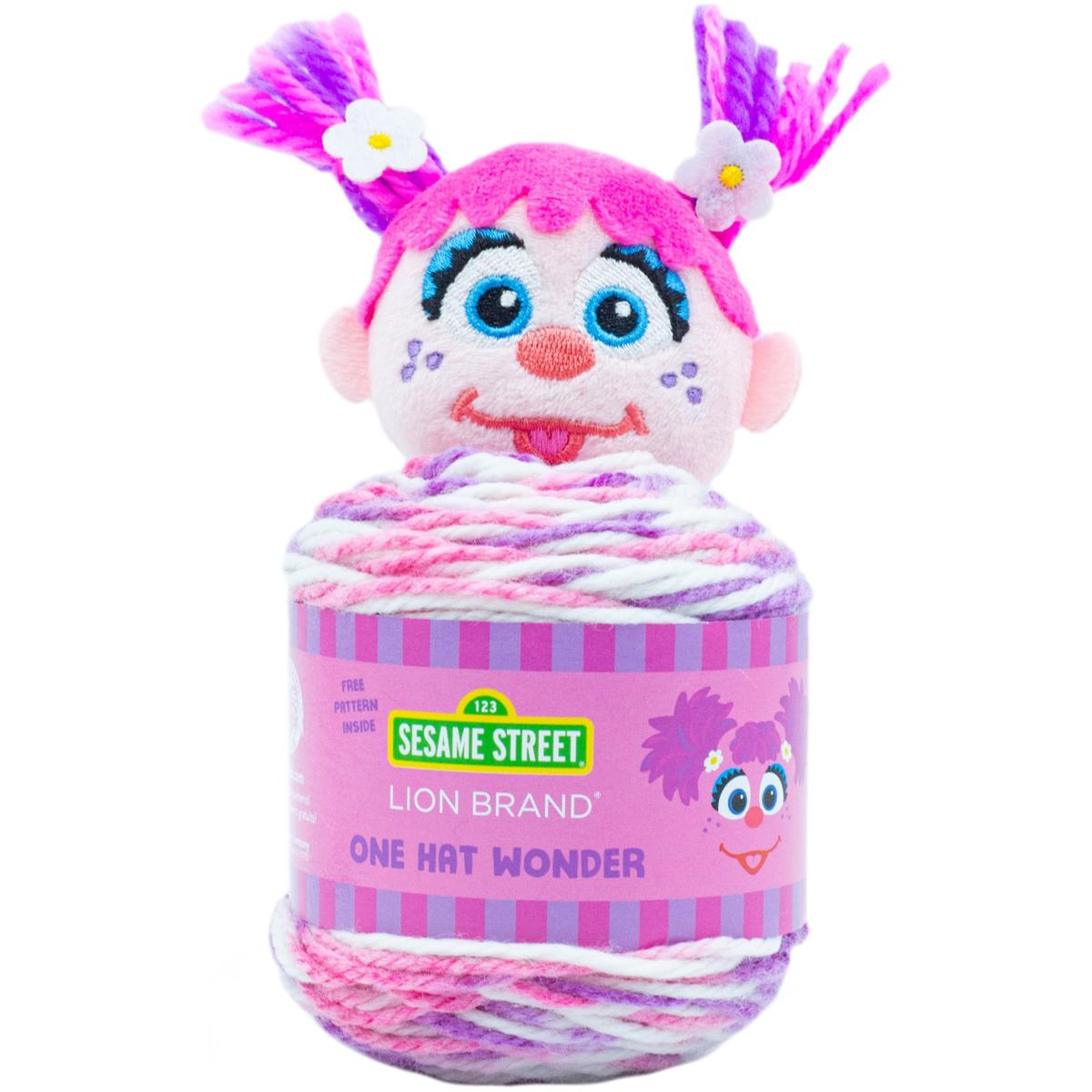 Lion Brand Sesame Street One Hat Wonder Yarn-Abby Cadabby - 20281566 | HSN