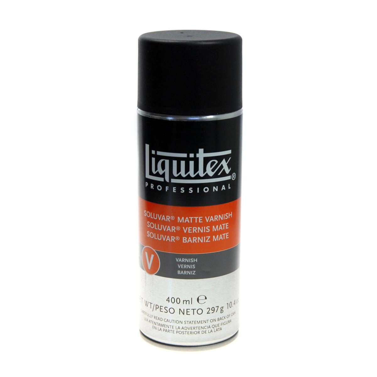 Liquitex Soluvar Final Picture Varnish Matte 13 1/2 oz. Spray Can