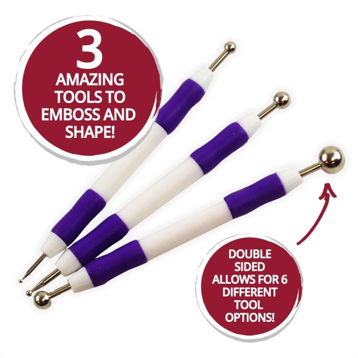 Hunkydory Crafts Premier Craft Tools Embossing and Shaping Tool Set