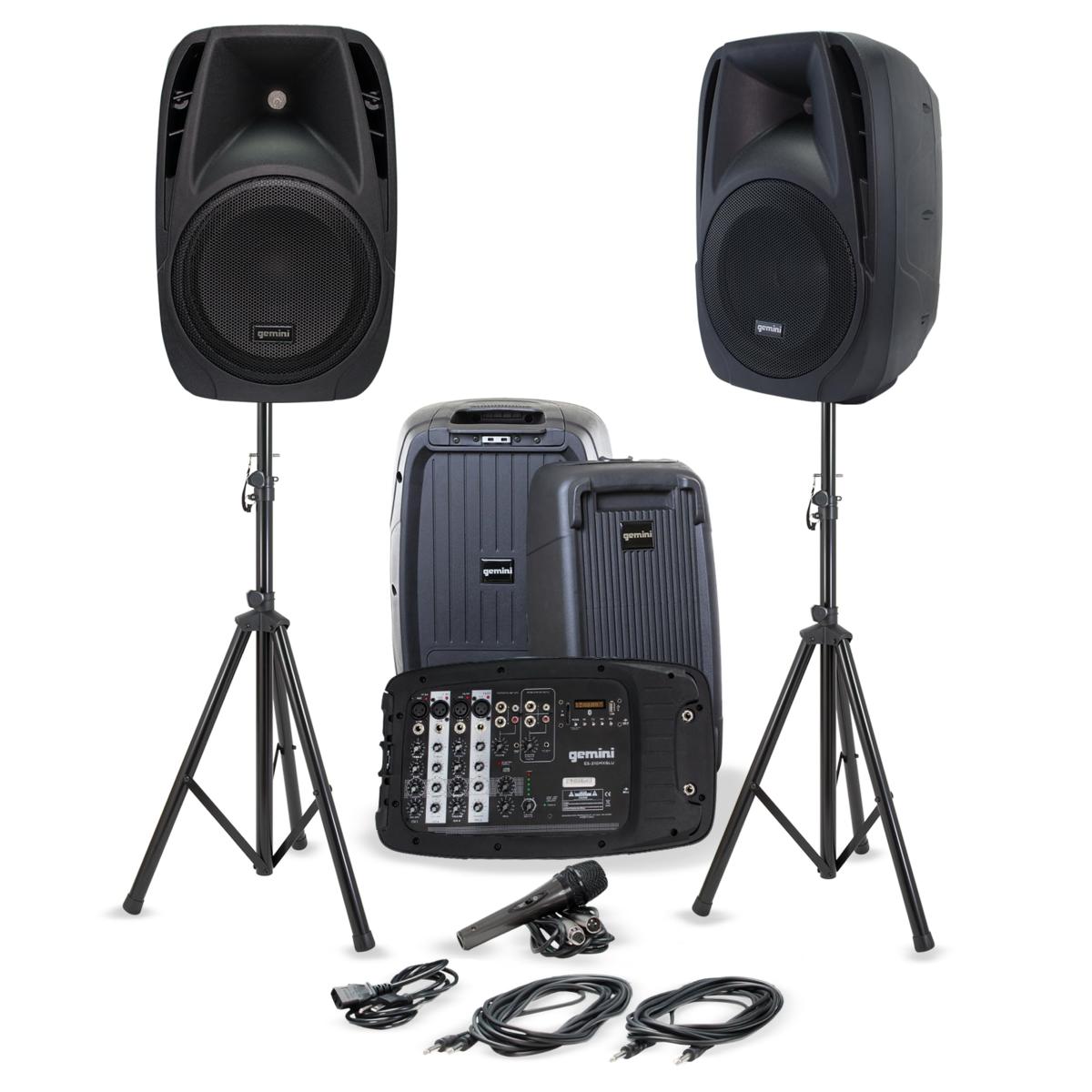 Gemini ES210MXBLUST Portable PA System Pack 20919418 HSN