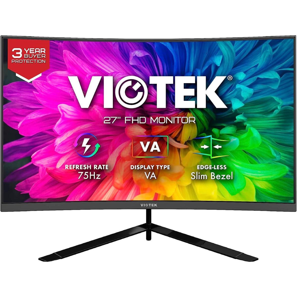 27” 75Hz Curved Monitor 20956138 HSN
