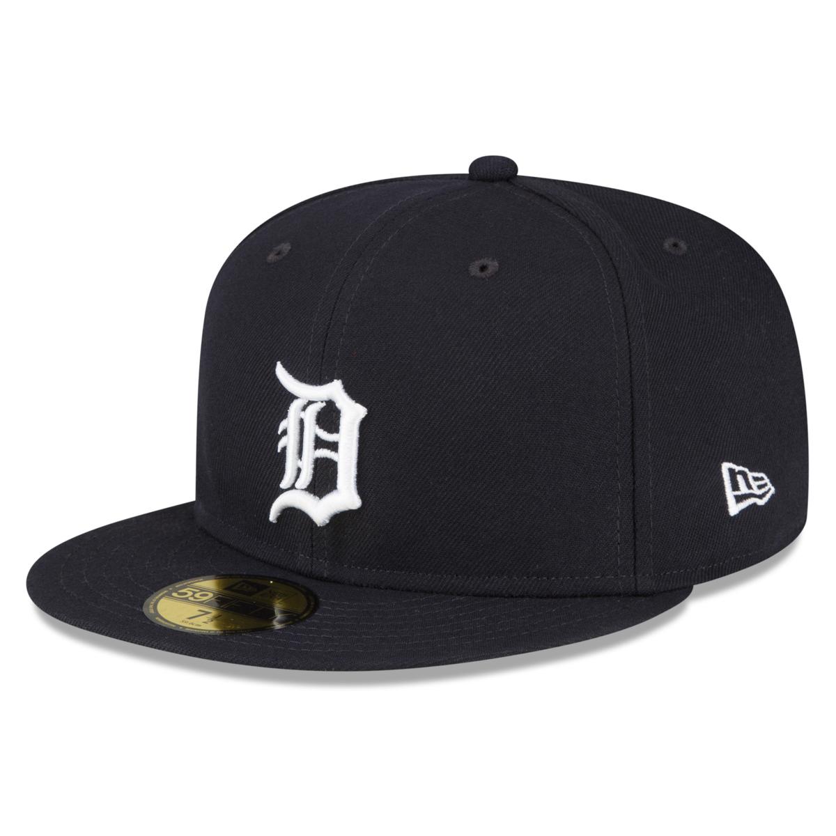 Officially Licensed Fanatics MLB Men's Tigers Replica Fitted Hat ...