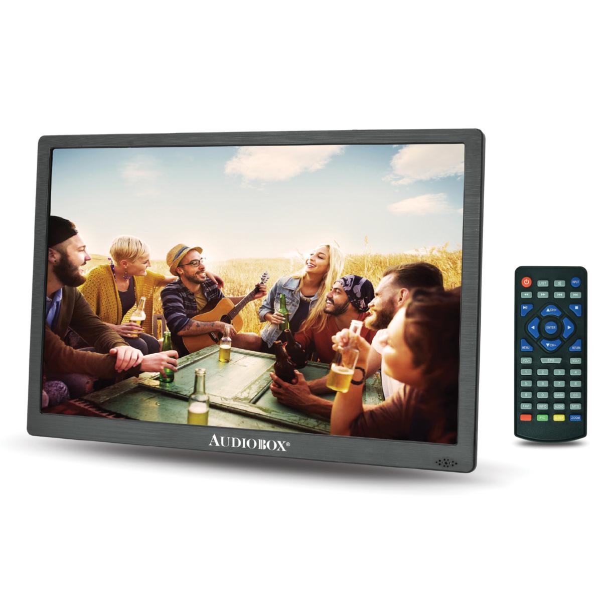 15.4In. 1200 x 800 HD Portable Rechargeable LCD TV with Remote