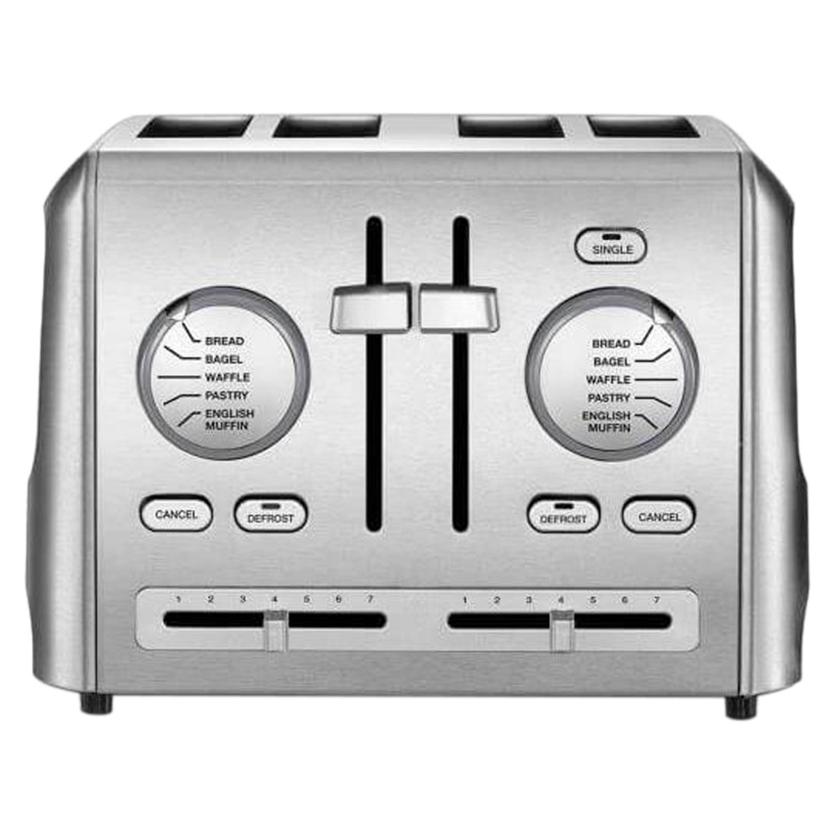 Cuisinart 4 Slice Custom Select Toaster 21340693 HSN