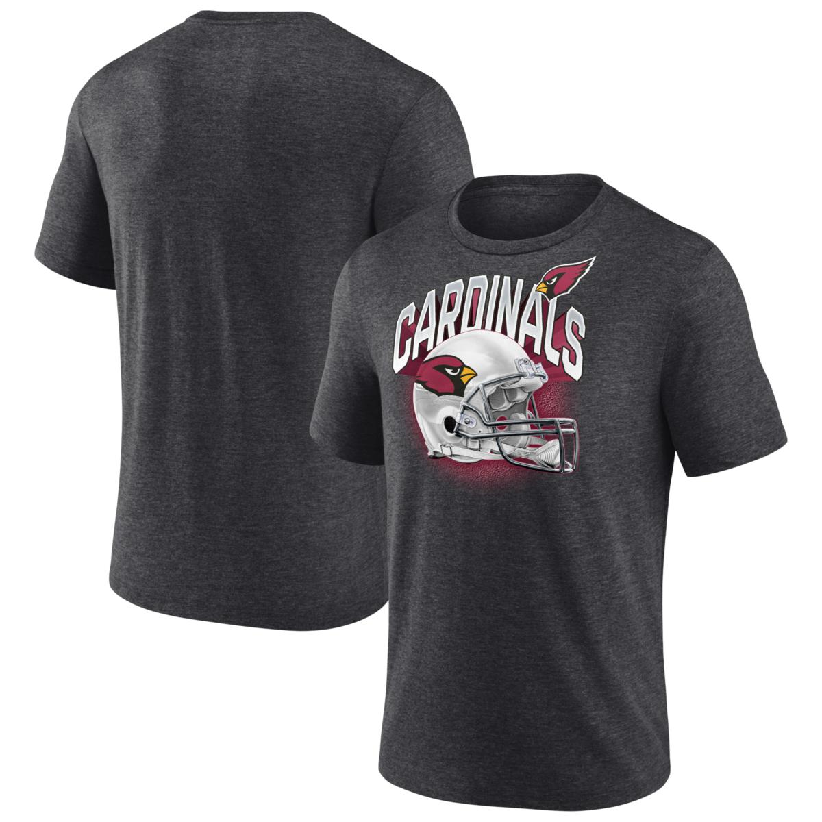 Officially Licensed NFL Men's End Around Tri-Blend T-Shirt, Cardinals ...