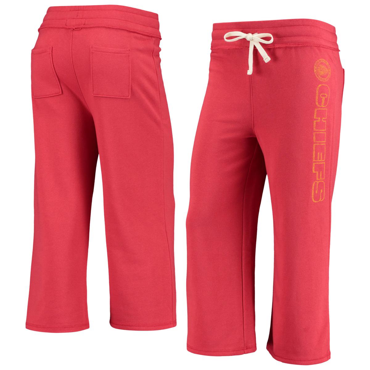 Women’s Junk Food Red Kansas City Chiefs Cropped Pants - 21544455 | HSN