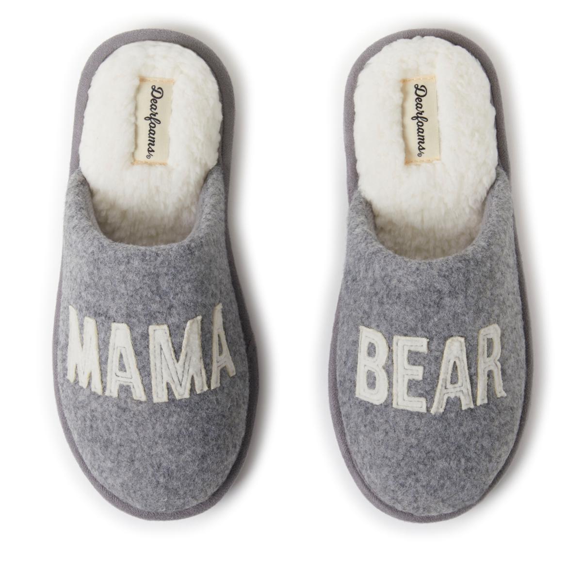mama papa bear slippers