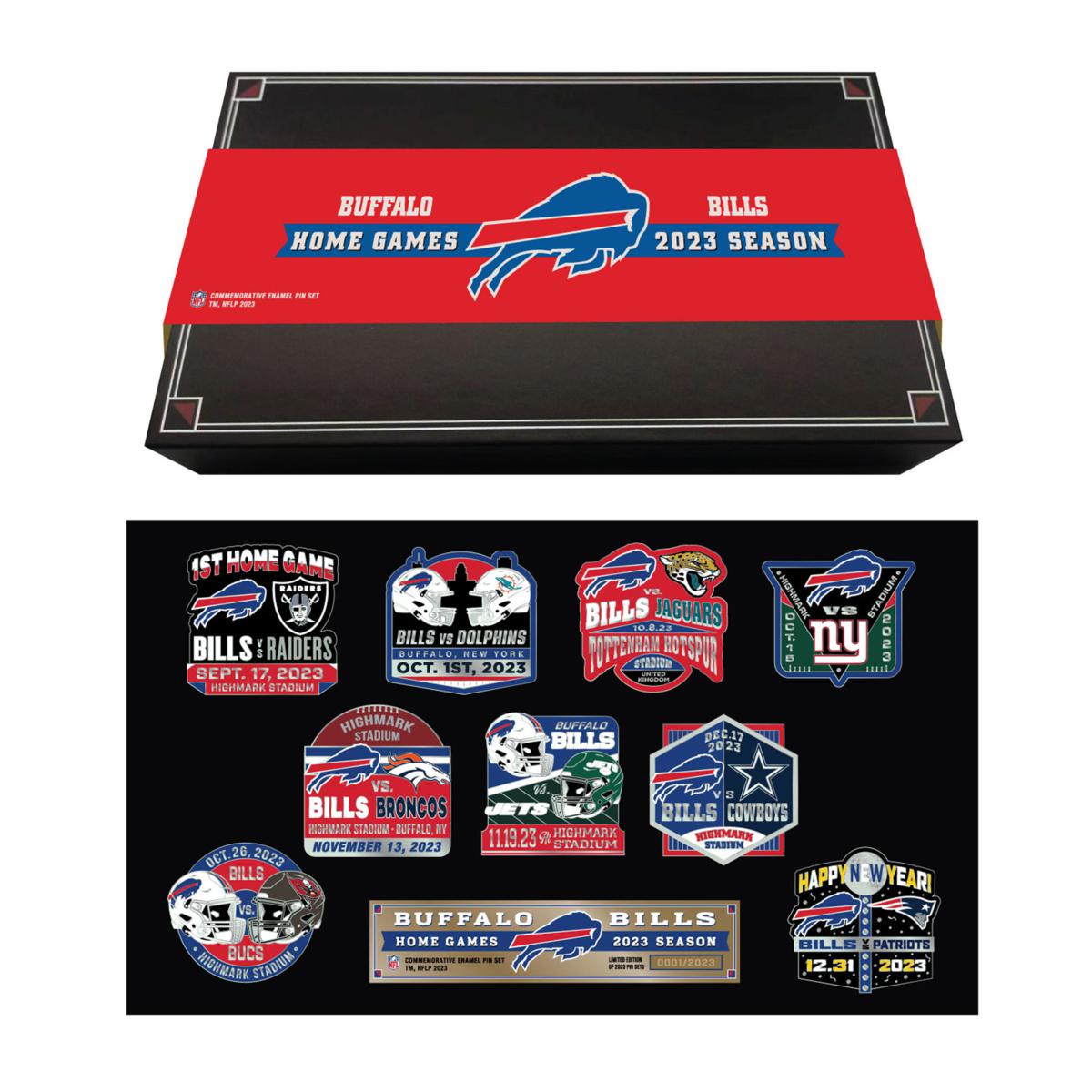 MOJO Buffalo Bills 2023 Game Day Pin Collector Set 22195841 HSN