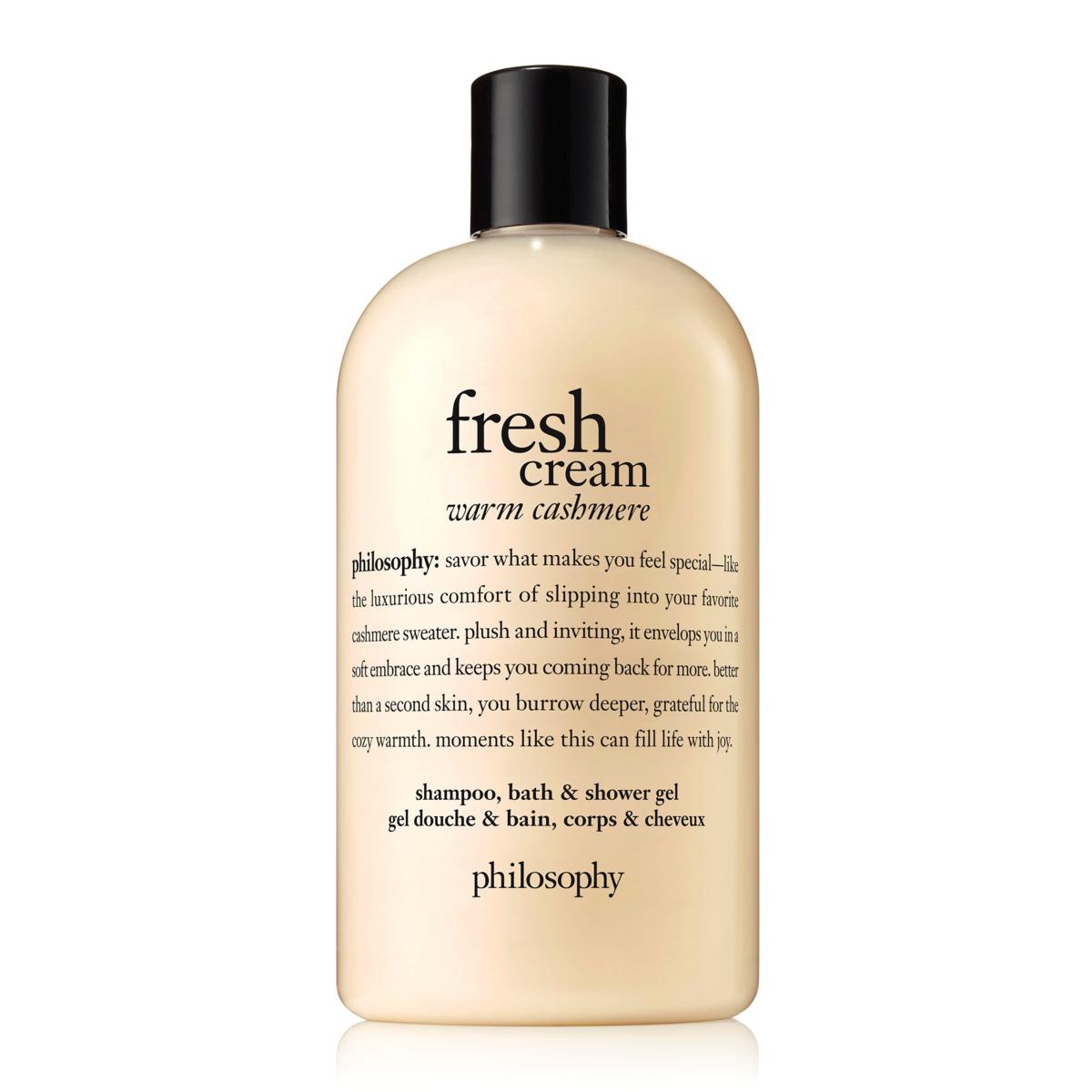 philosophy 16 oz. fresh cream warm cashmere shower gel - 22426390 | HSN